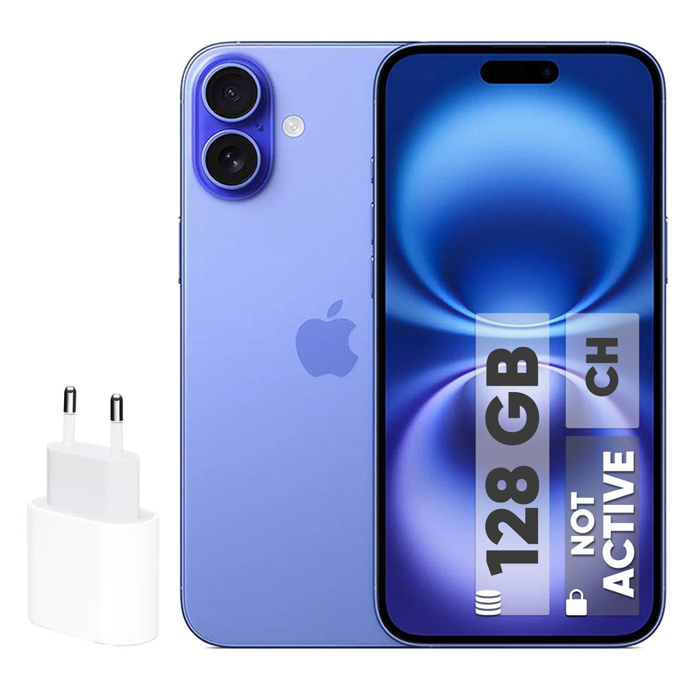 گوشی موبایل اپل مدل iPhone 16 CH دو سیم کارت ظرفیت 128 گیگابایت و رم 8 گیگابایت - به همراه شارژر