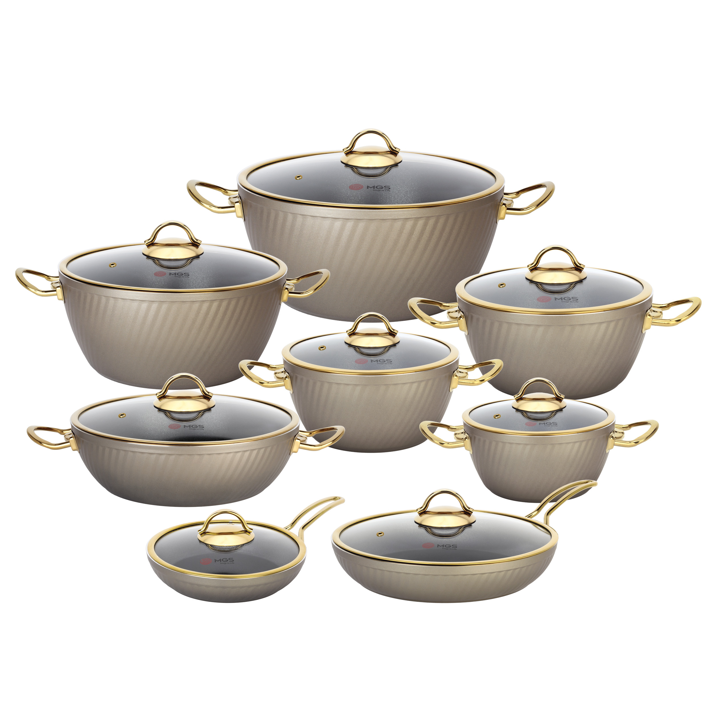 سرویس پخت و پز 16 پارچه ام جی اس کد 800313 سرویس پخت و پز 16 پارچه ام جی اس کد 800313